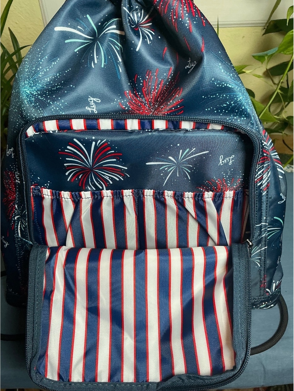 New Lug Sprinter Fireworks Jumping Jack Drawstring Backpack - Picture 2 of 4